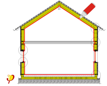 envolvente de viviendas passivhaus